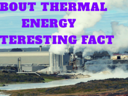 ABOUT THERMAL ENERGY INTERESTING FACT